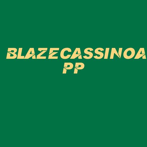 Logo da BLAZECASSINOAPP