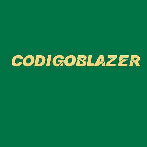 Logo da CODIGOBLAZER